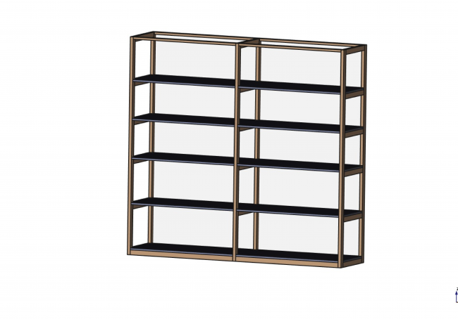 Tragrahmen mit Böden